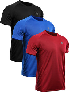 Neleus Men's Dry Fit Mesh Athletic Shirts – Chells Store